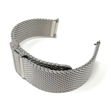 Bond Milanese Mesh Stainless Steel Watch Strap- Premium Butterfly Buckle Clasp